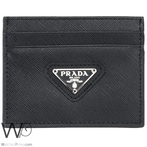 prada document holder with chain|Prada card holders.